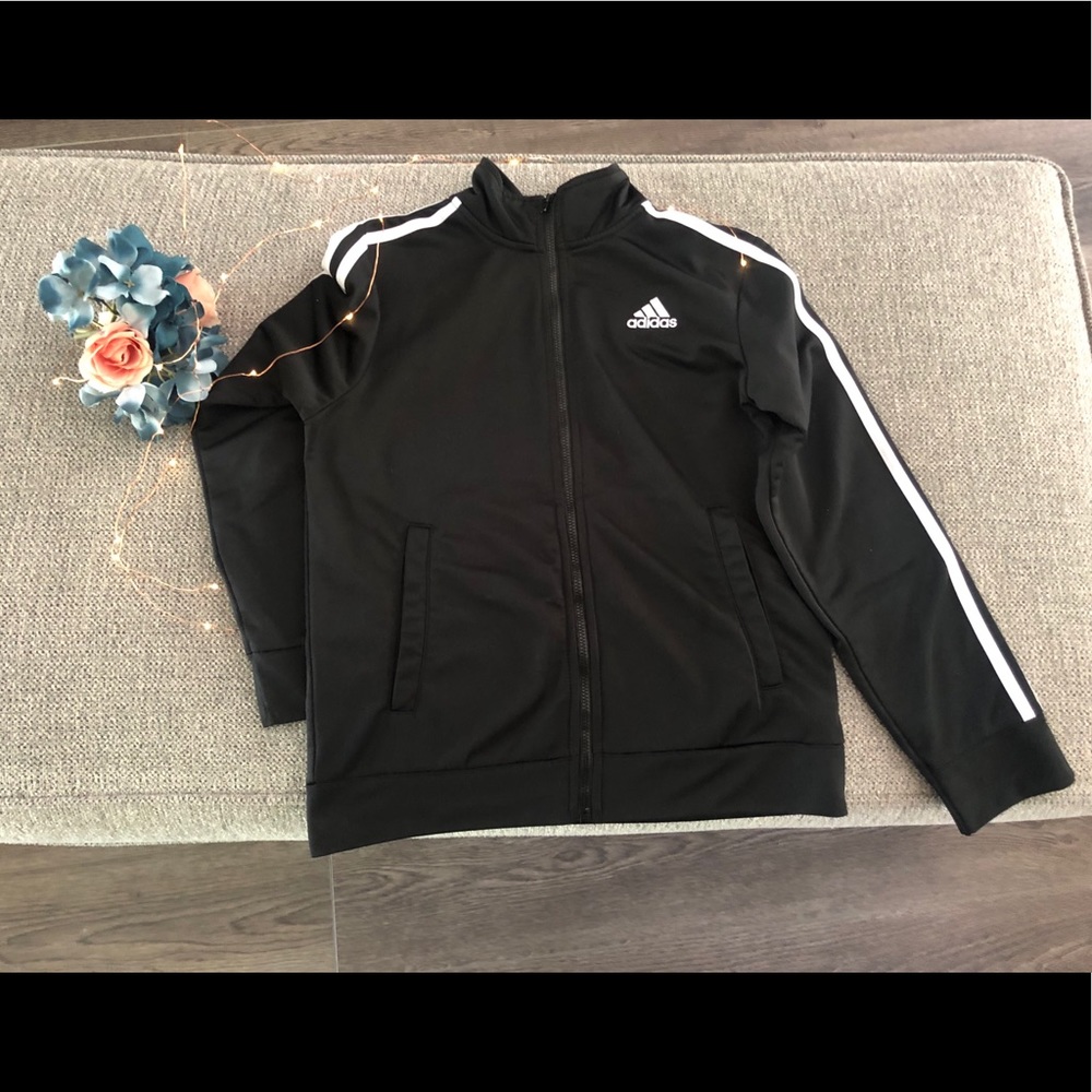Kids Black Adidas jacket